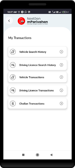 mParivahan Screenshot 4